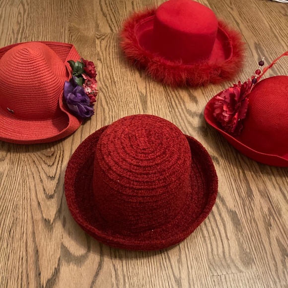 Bundle of 7 red hats all in perfect condition! - Picture 8 of 14